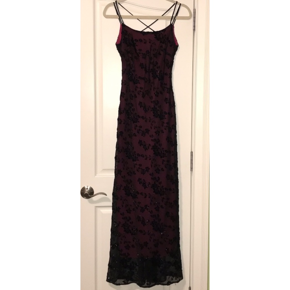 Formal Burgundy Dress